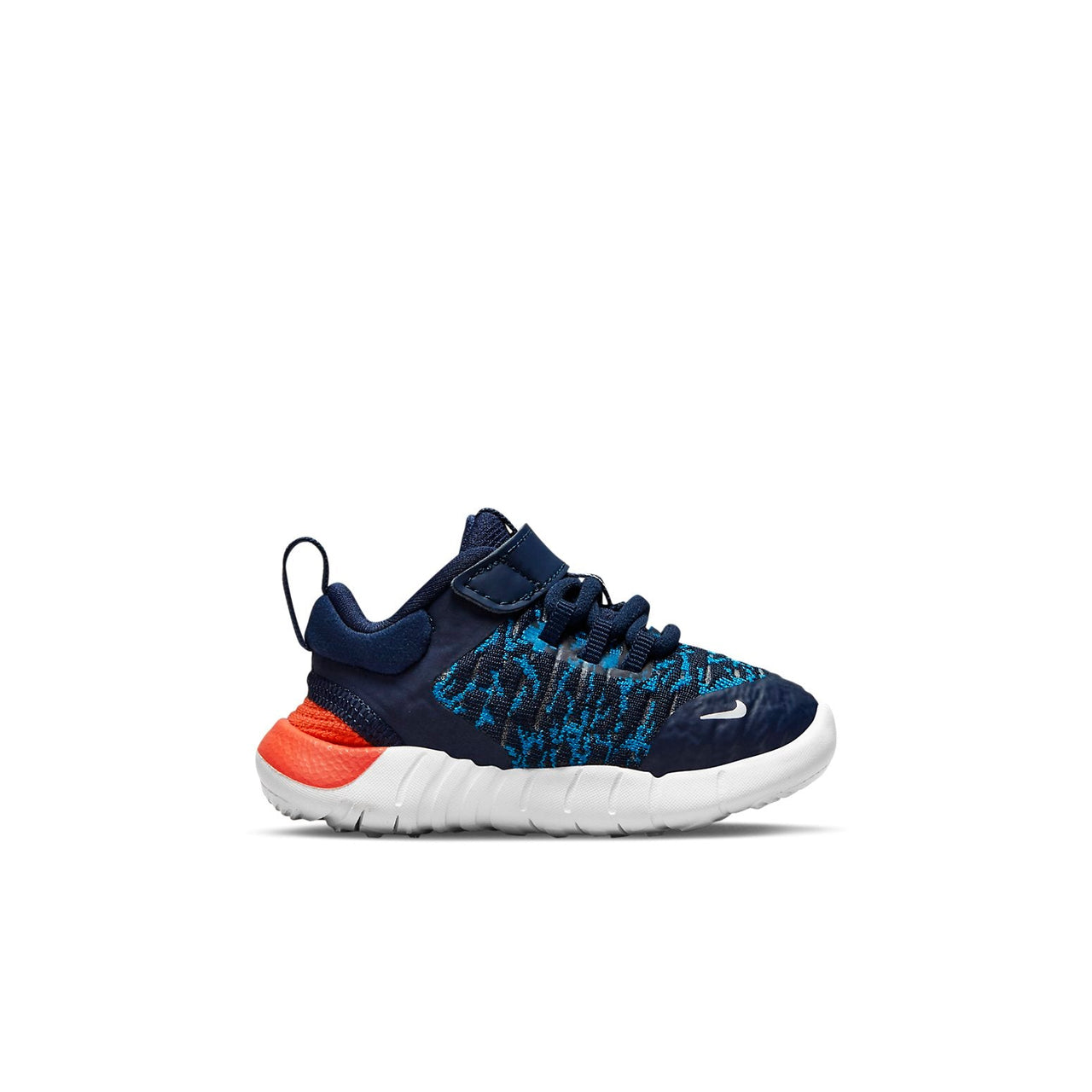 (TD) Nike Free RN 2021 'Midnight Navy Orange' CZ3997-410