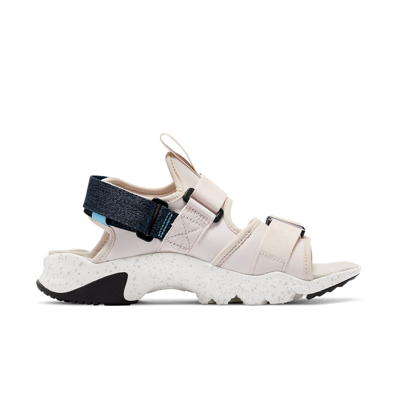 (WMNS) Nike Outdoor Open Toe Sports Sandals Beige 'Desert Sand Lagoon Pulse Black' CV5515-004