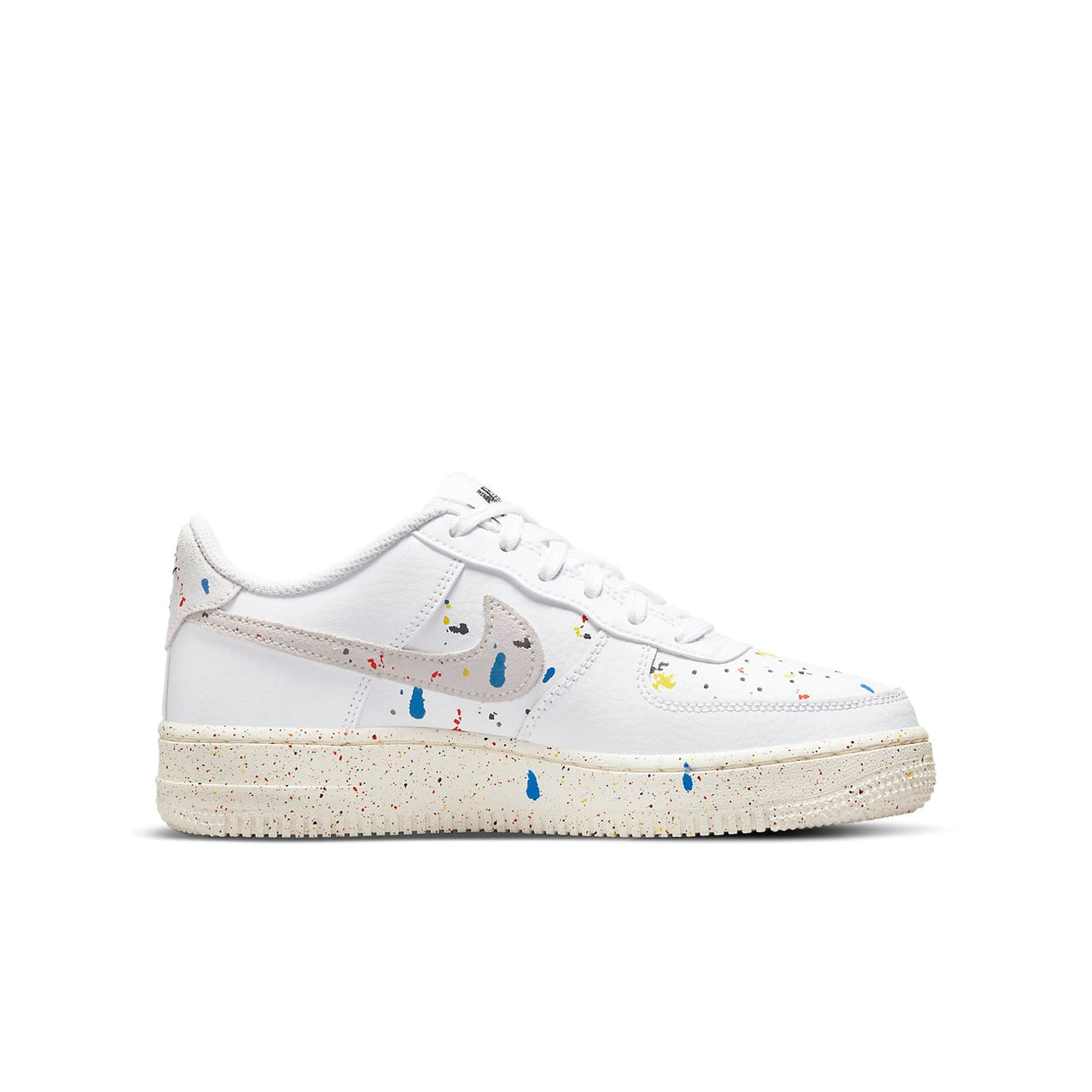 (GS) Nike Air Force 1 LV8 3 'Paint Splatter - White' DJ2598-100