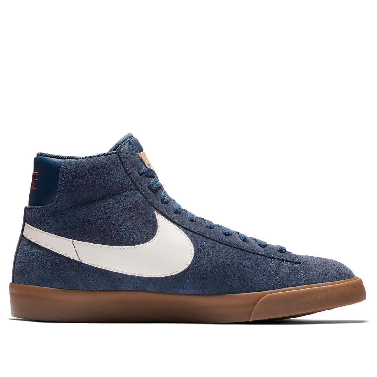 Nike Blazer Mid Mid Tops Retro Skateboarding Shoes Navy Blue 371761-406