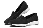 (WMNS) Skechers Modern Comfort Slip-on Shoes 'Black White' 49481-BLK