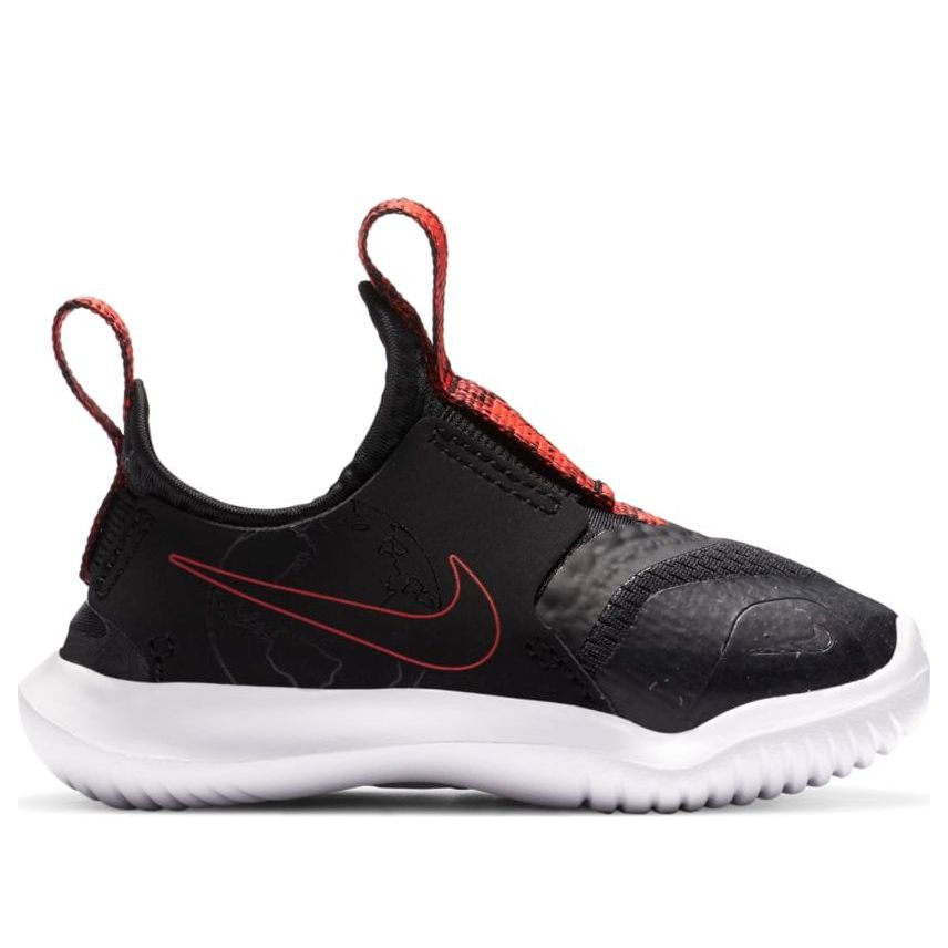(TD) Nike Flex Runner SE 'Black Bright Crimson' CZ6540-001