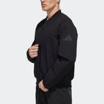 adidas Pilot Sports Baseball Jacket Men Black FM9415