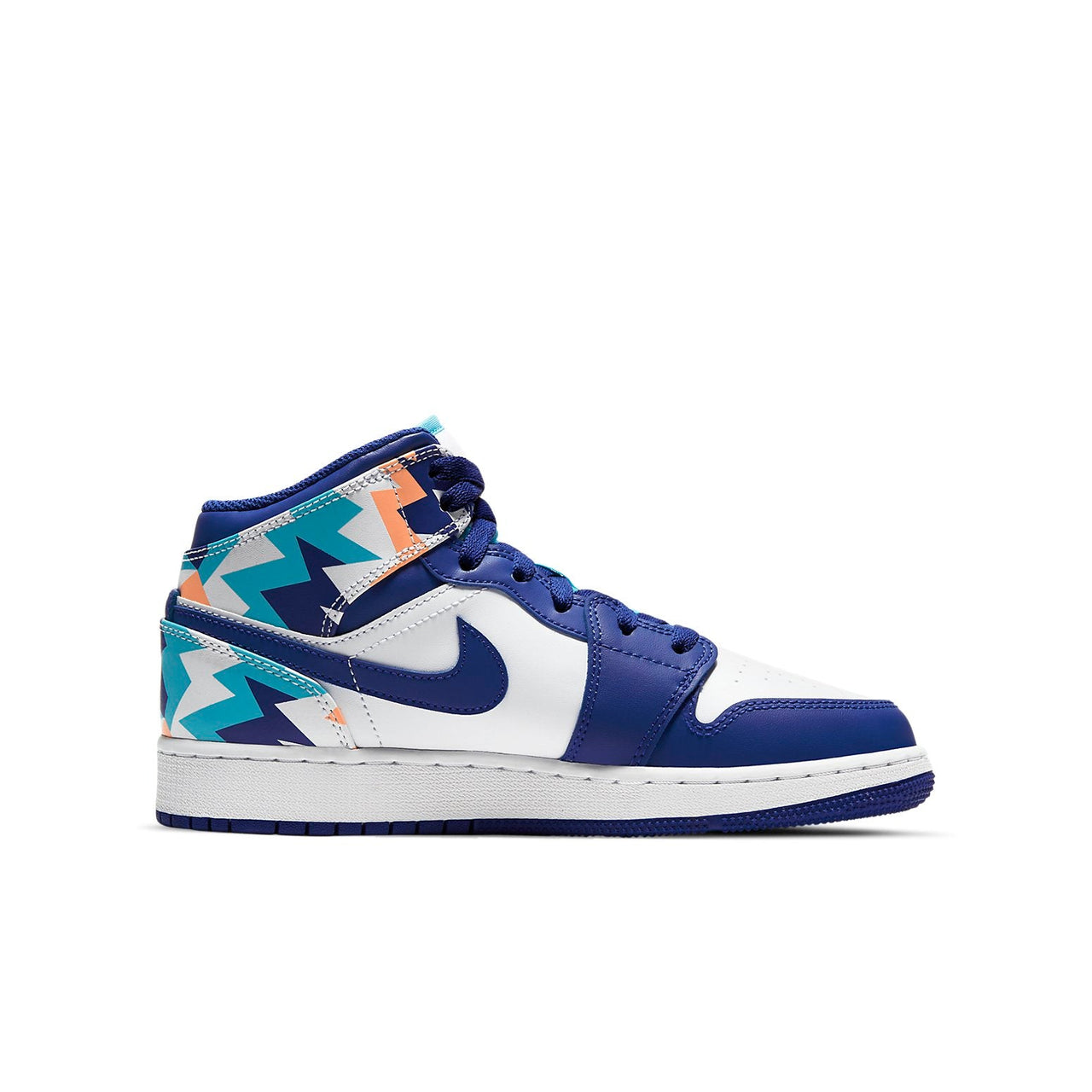 (GS) Air Jordan 1 Mid 'Geometric Pint' 555112-105