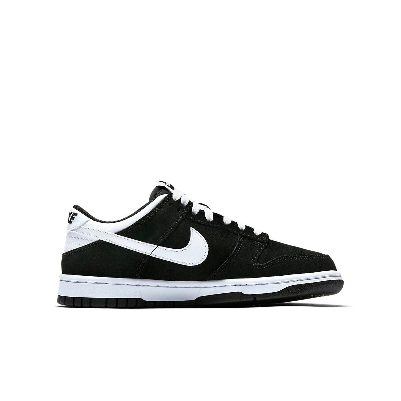 (GS) Nike Dunk Low 'Black White Swoosh' 310569-020