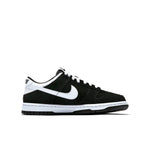 (GS) Nike Dunk Low 'Black White Swoosh' 310569-020