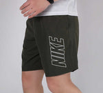 Nike Dri-fit Sweat-Wicking Athleisure Casual Sports Shorts Dark Green AR7657-325