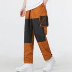 Men's Air Jordan SS22 Contrast Color Stitching Woven Sports Pants/Trousers/Joggers Green Copper DJ0249-241