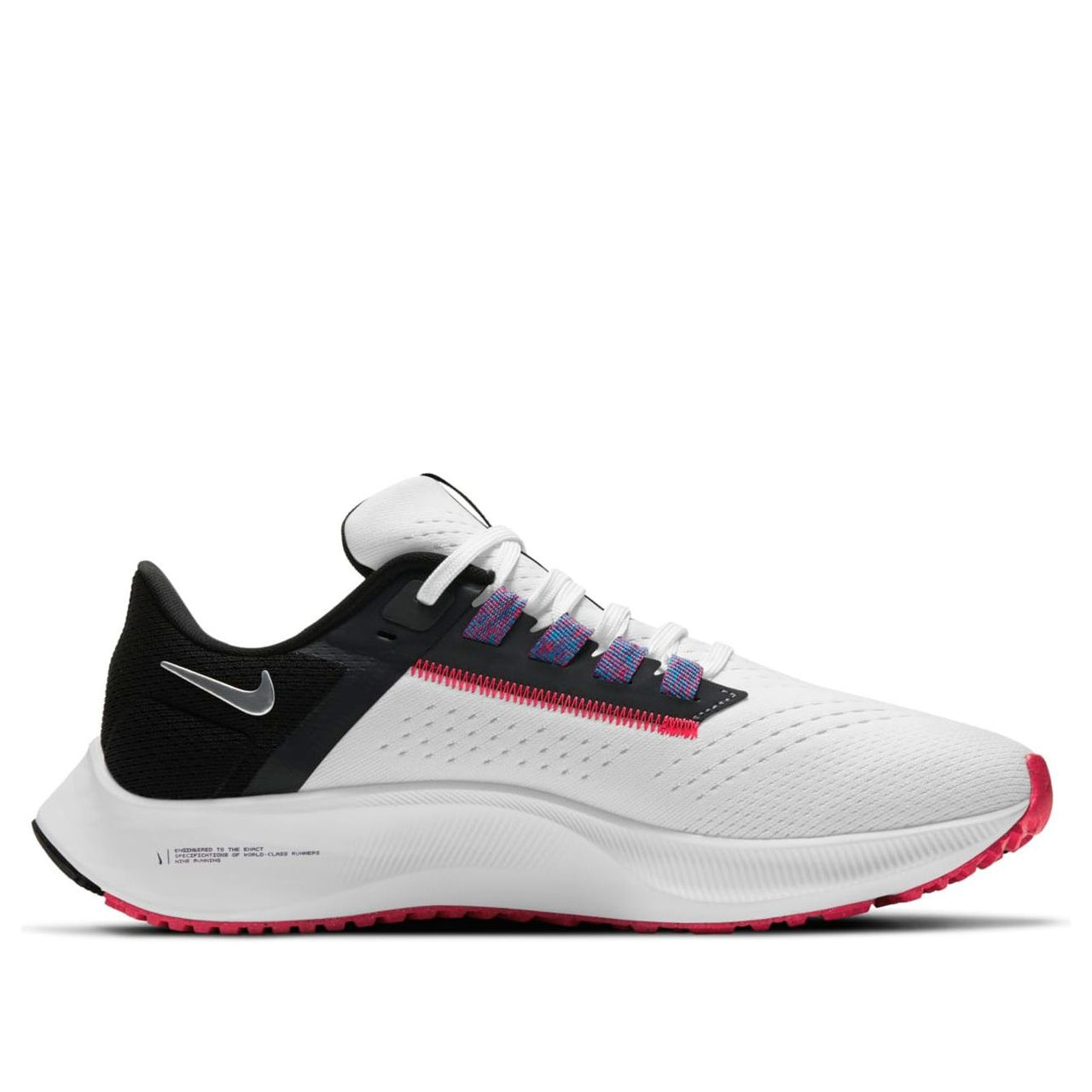 (WMNS) Nike Air Zoom Pegasus 38 'White Metallic Silver Black' CW7358-101