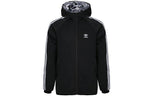 adidas Neo COLOR BLOCK JKT Mens Black Down Jacket Thick Cot Running Jas Sport Kleding Mannelijke Wind-proof Hoodies DP8551