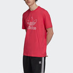 adidas originals Trefoil Logo Short Sleeve Red GF4097