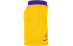 Nike Lakers Colorblock Alphabet team logo Knit Breathable Athleisure Casual Sports Shorts Yellow DB1954-728