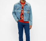 Gucci x Disney Mickey Mouse Pattern Crewneck Knitted Sweater For Men Orange 601563-XKA57-7841