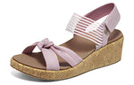 (WMNS) Skechers Arch Fit Beverlee 'Pink Brown' 119350-PNK