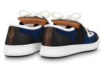 LOUIS VUITTON Lous Sneakers 'Blue Black with Brown Monogram' 1ABIIU