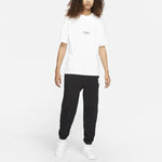 Men's Air Jordan Essentials Woven Label Logo Solid Color Bundle Feet Sports Pants/Trousers/Joggers Black DA9812-010