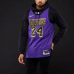 Nike NBA Jersey Kobe Bryant Lakers 18-19ss Jersey Men Purple AV3696-505