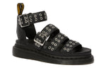 (WMNS) Dr. Martens Lightweight Sponge cake bottom Sandals Black 25460001