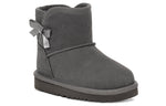UGG Idris Fleece Lined Snow Boots Big Boys Gray 1118888K-CHRC