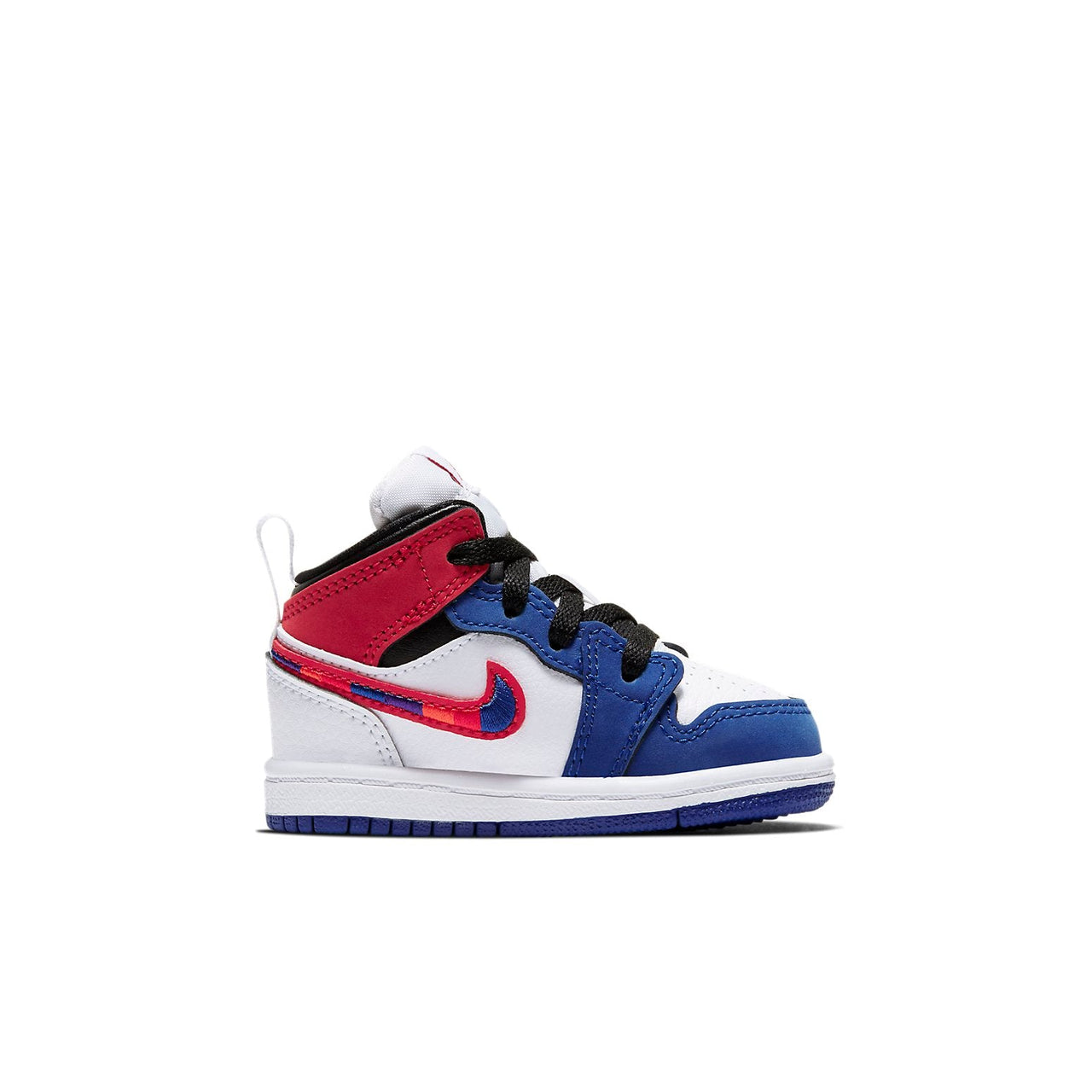 (TD) Air Jordan 1 Mid SE 'Multicolored Swoosh' BQ6933-146