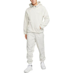 Nike Sport Logo Drawstring Hoodie 'White Black' DV8155-100