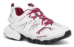 Balenciaga Track Sneaker 'White Burgundy' 542023W3AD19066