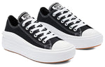(WMNS) Converse Chuck Taylor All Star Move Low 'Black' 570256C