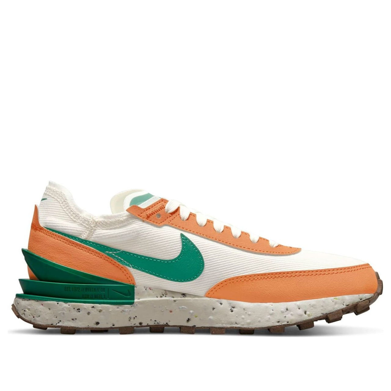 (WMNS) Nike Waffle One Crater 'Sail Hot Curry Gum' DQ4491-100