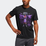 adidas x Marvel Dame Blk Pnthr Avengers Basketball s T Men's Black DU6716