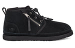 UGG Neumel Adaptive Double Zipper Snow Boots Black 1118710-BLK