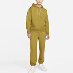 Men's Nike Logo Embroidered Solid Color Fleece Lined Earthy Yellow DA0316-318