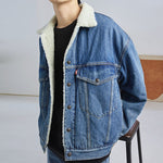 Levis Single-breasted Denim Jacket Blue 28814-0001