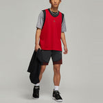 Air Jordan Solid Color Logo Casual Sports Vest Red DM1832-010