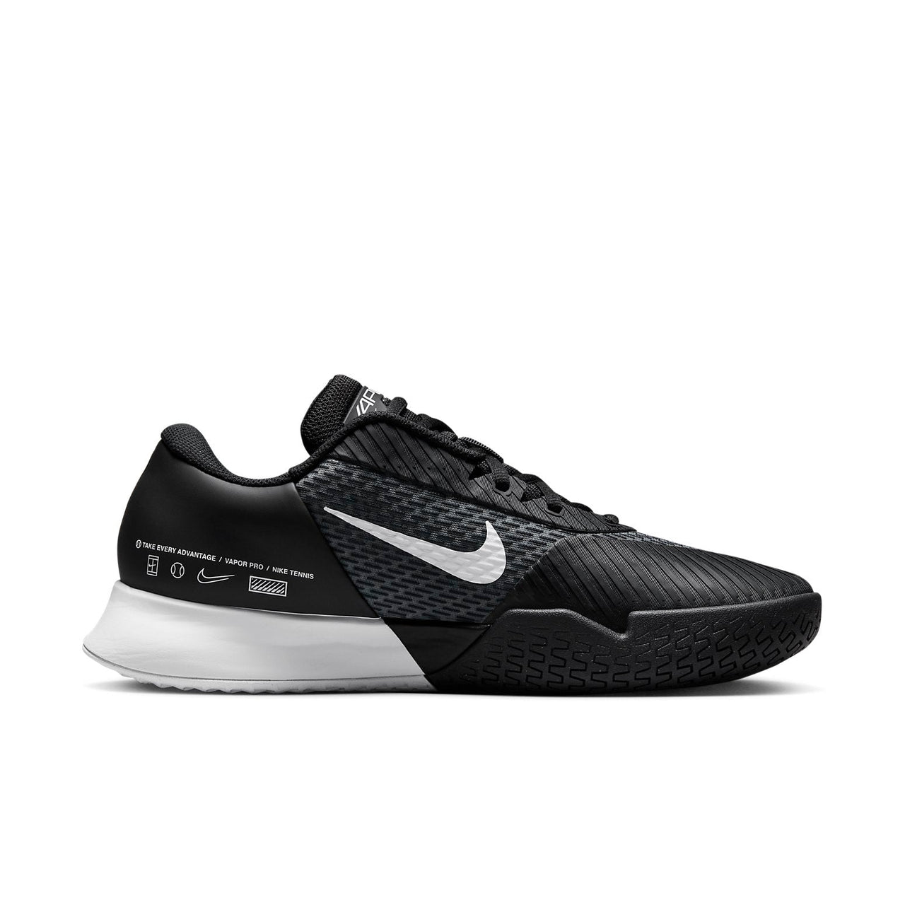 Nike Court Air Zoom Vapor Pro 2 HC 'Black White' DR6191-001