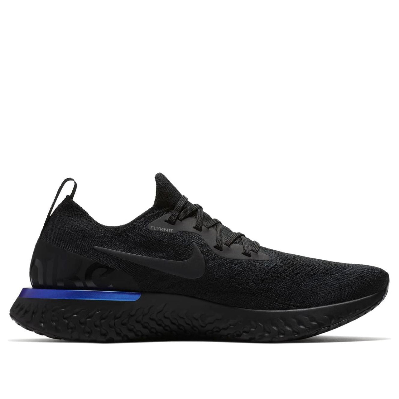 Nike Epic React Flyknit 'Black Racer Blue' AQ0067-004