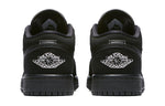 (GS) Air Jordan 1 Retro Low 'Triple Black' 553560-019
