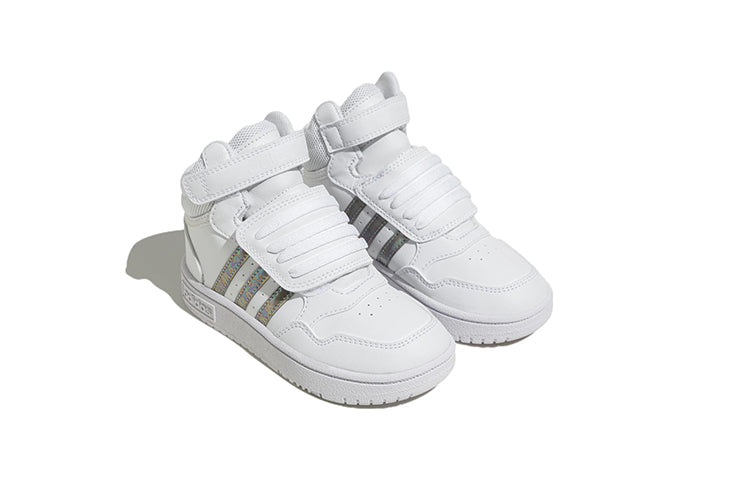 (TD) adidas Hoops MID 3.0 AC I Shoes 'White Silver' HP2660