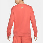 Nike Sportswear x French Terry Round Neck Pullover 'Orange Red' DJ6915-814