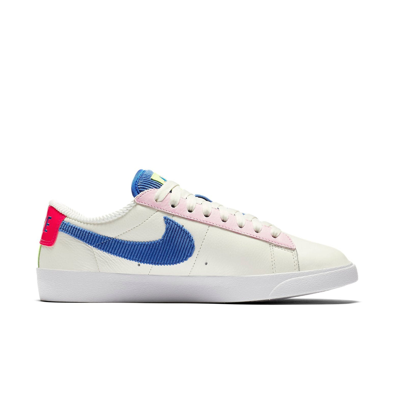 (WMNS) Nike 'S Blazer Low Sail/Racer Blue-Arctic Pink AQ4140-101