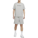 Nike SS22 Solid Color Drawstring Lacing Basketball Shorts Gray DQ5713-063