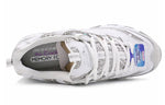 (WMNS) Skechers D'Lites 1.0 GS White/Grey 66666054-WSL