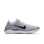(WMNS) Nike Free RN Flyknit 2018 'White Platinum' 942839-100
