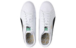PUMA Court Star Low Top Casual Skate Shoes Unisex White Black 384676-01