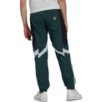 Men's adidas originals Woven Tp Logo Printing Elastic Waistband Drawstring Sports Pants/Trousers/Joggers Green HK7324