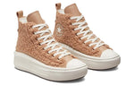 (WMNS) Converse Chuck Taylor All Star Move Platform High 'Sherpa - Champagne Tan' A04259C