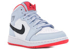 (GS) Air Jordan 1 Mid 'Half Blue' 555112-400