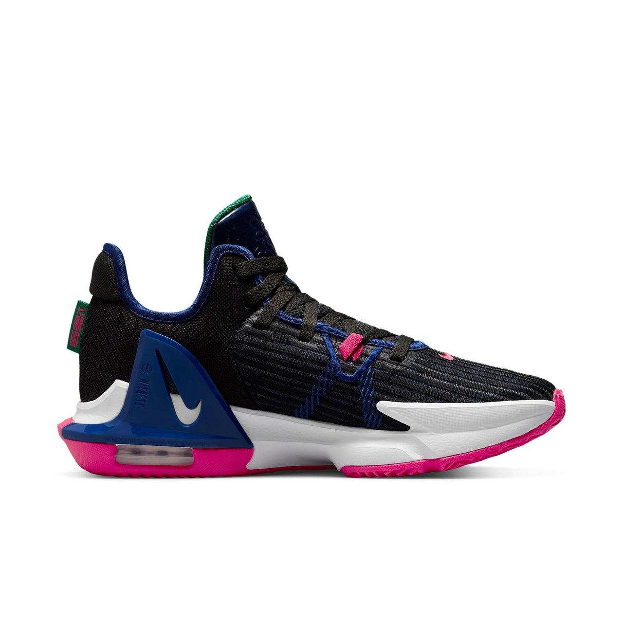 Nike LeBron Witness 6 'Black Deep Royal Blue' CZ4052-005