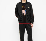 Gucci Mesh Oversize Jacket With Patch 'Black/Multicolor' 599359-XJB1N-1082