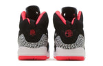 (GS) Air Jordan Spizike 'Black Red Gray' 535712-064