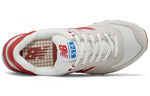 (WMNS) New Balance 574 Grey/Red WL574RSA